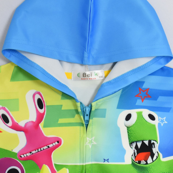 Roblox Rainbow Friends Rainbow Friends Hoodie med dragkedja  50 Y 1 150