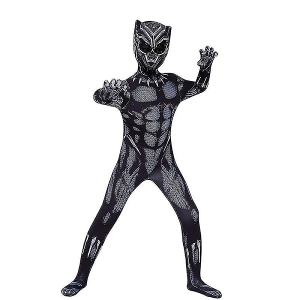 2023 Ny Black Panther Kostume Marvel The Avengers Super Hero Cosplay Bodysuit kentai Jumpsuit Halloween kostumer til børn Aldult H_a Style 1 170