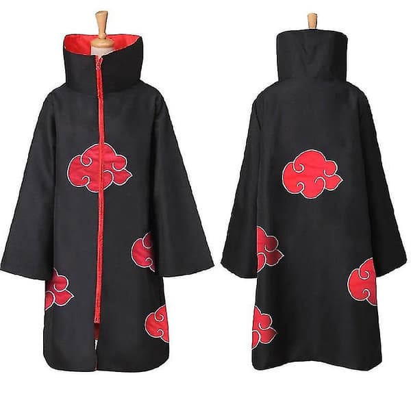 Naruto kostym för vuxna och barn Akatsuki Cosplay 155