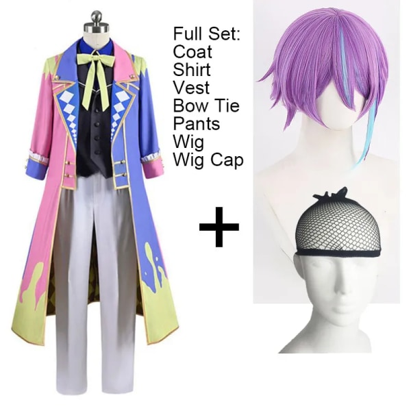Kamishiro Rui Cosplay-asu Project Sekai Colorful Stage Feat. Vain peruukki X Full Set XL