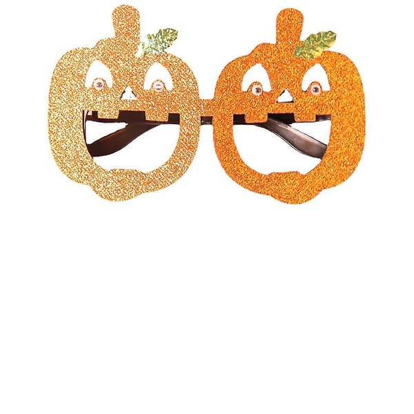 2pack Halloween dekorationsglasögon Creative Ghost Pumpkin Spider Glasögon Atmosfär Layout Dekorationsglasögon