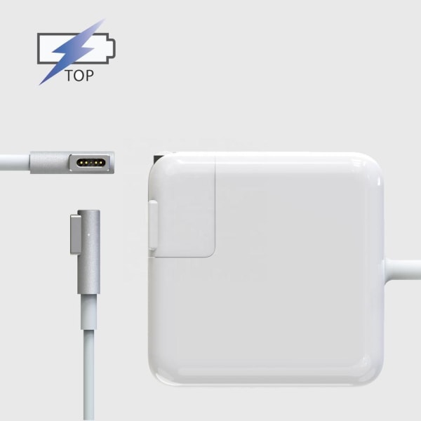 Macbook Pro strømadapter MagSafe 1 white