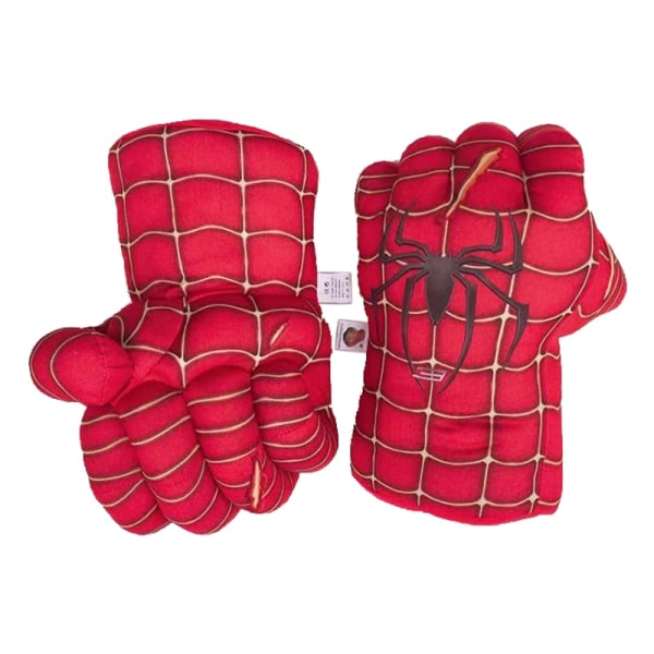 Marvel figur boxningshandskar Spiderman Superhero Cosplay Handskar zy W Spiderman B left hand