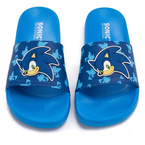 Sonic The Hedgehog Childrens/Kids Sliders . Blue 2 UK