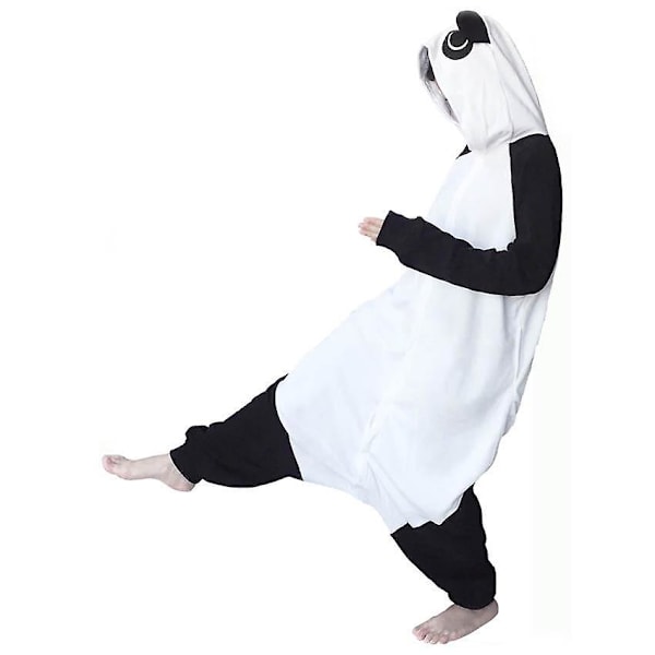 Wotogold djur cosplay kostym unisex vuxen panda pyjamas kigurumi sovkläder W Like the picture Xl