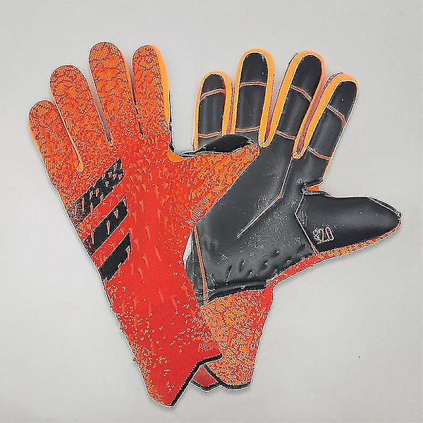 Målmandshandsker Premium Quality Fodbold Målmandshandsker Fingersave W Orange 8