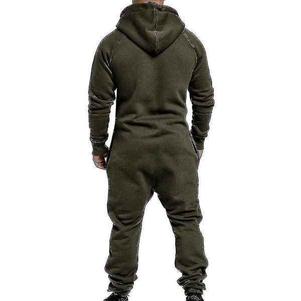 Heldress for menn Army Green L