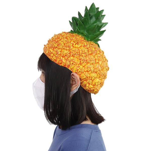 Ananas Hodeplagg Festlige festrekvisita Cosplay Hatt Frukt