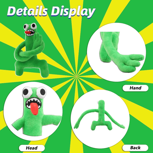 Rainbow Friends plysjleker, gave til barn W /