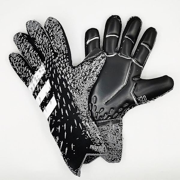 Målmandshandsker Premium Quality Fodbold Målmandshandsker Fingersave W Black Green 9