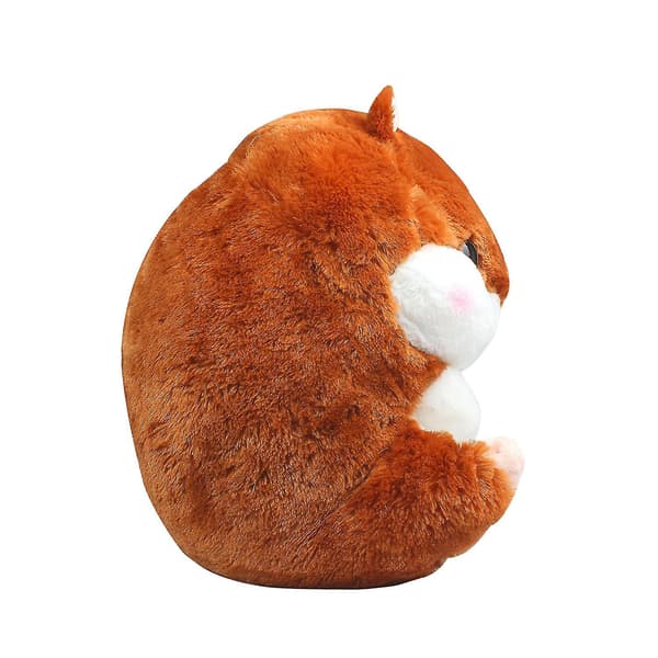 Søde plys hamster krammedyr legetøj med tæppe coffee With Blanket