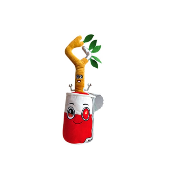 Lankybox Plys Mekanisk Legetøj med LED Thicc Shark Boxy Robot Dukke robot . tree