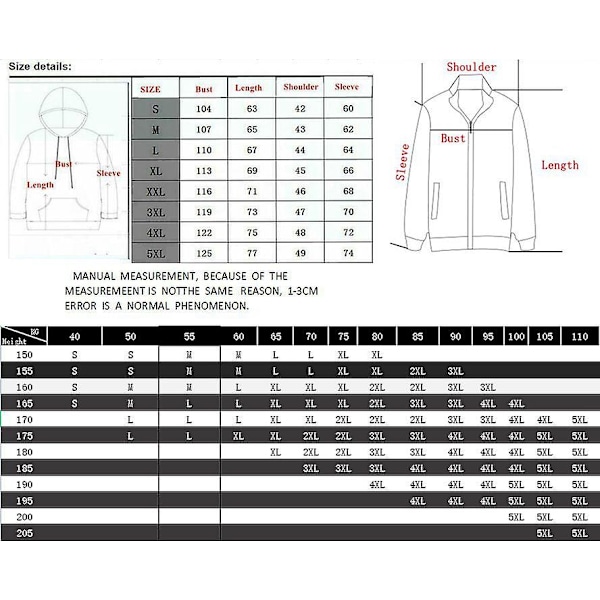 My Hero Academia Todoroki Shoto Cosplay Kostym Hoodies Pullover Coat V - Black without zipper 4XL