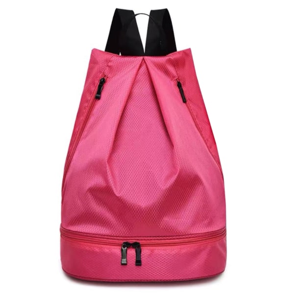 Bärbar vattentät ryggsäck med oberoende skolager - Red