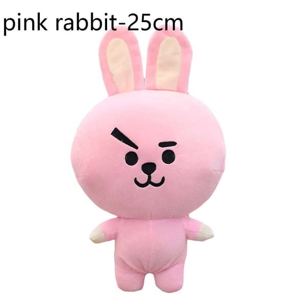 BTS Plysch Doll Julfylld leksak W
