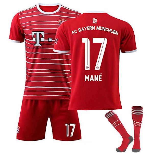 #17mane 22-23 F.c Bayern München Tröjor Fotbollsuniformer H L