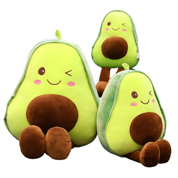 Musuos Avokado Plyylelut - Piirretty Hedelmäpehmolelu Lapsille green 18inch
