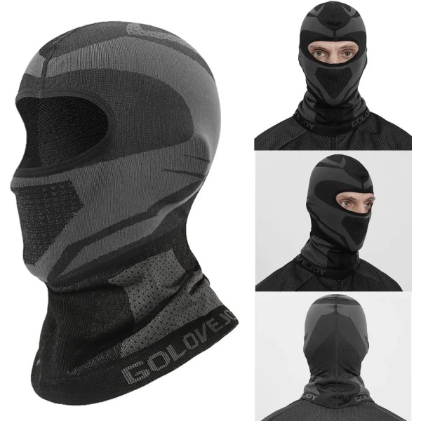 1 kpl balaclava, tuulenpitävä pyöräilyhuivi pään ympärysmitalle 48-65cm -