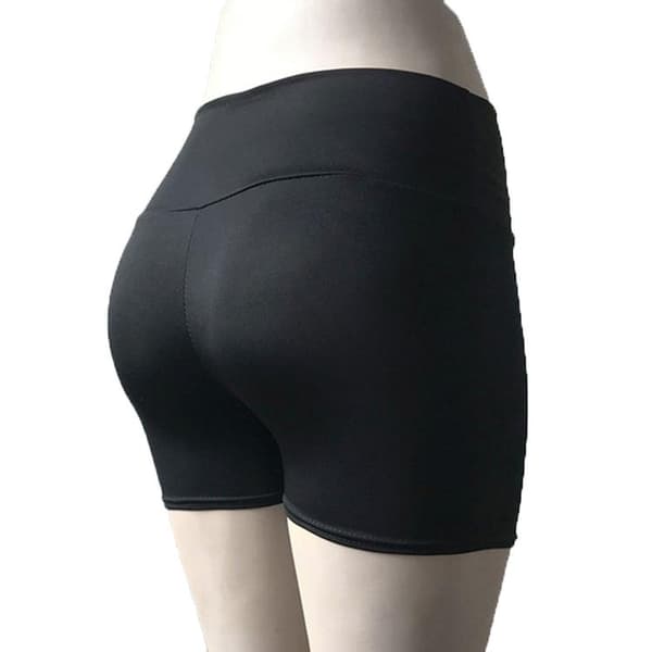 Sorte korte cykelbukser black m