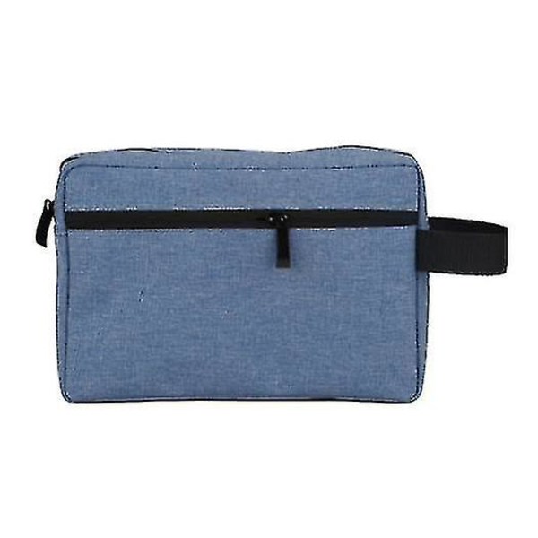 Resor Herr Toalettväska Kvinnor Kosmetisk Necessaire Case Vattentät Dam Sminkväska Beauty Wash Pouch Handväska-e W Style 1-Light Blue