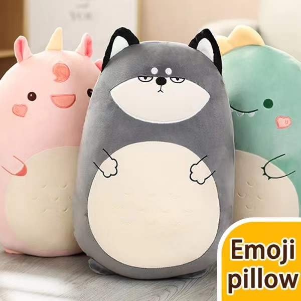 Squishmallows plyschleksak djur kawaii enhörningslejon W B4