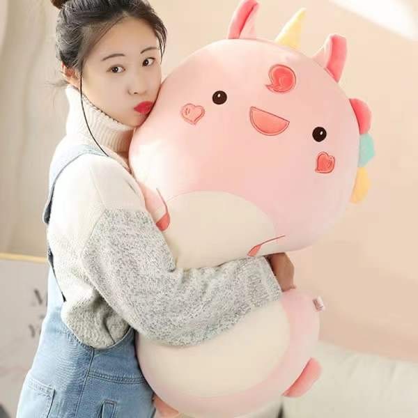 Squishmallows plyschleksak djur kawaii enhörningslejon W B1