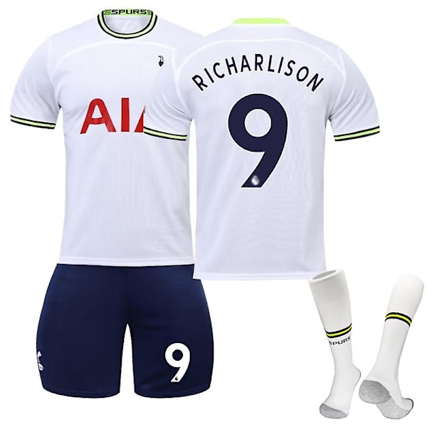 22-23 Uusi Tottenham Jalkapallopaita Jalkapallopaita Harjoitusasu W RICHARLISON 9 XS