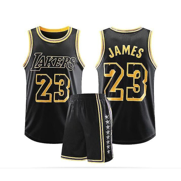 Barn/vuxen 23 Lebron James baskettröja för barn tonåringar-1 V7 XL