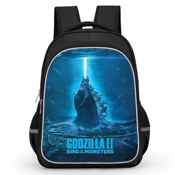 Godzilla Print -koululaukku Lasten vedenpitävä reppu #1 Y 5 L
