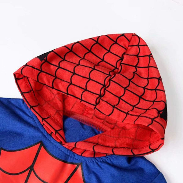 Casual Sportswear Hoodie Barn 2PK Spider Man cosplay blue 100