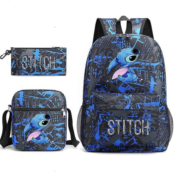 Lilo & Stitch Reppusetti koululaukku orchid