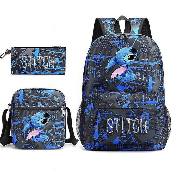 Lilo & Stitch Ryggsäck Set skolväska . Y orchid