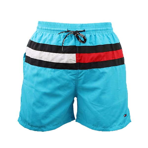 Miesten uimahousut Quick Dry Beach Shorts taskuilla ja verkolla. L