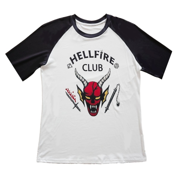 Stranger Things 4 Hellfire Club T-skjorte W Style5 XXL