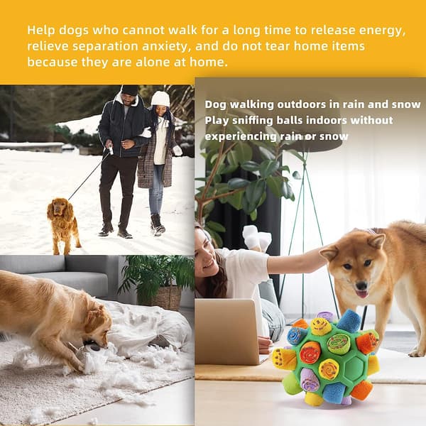 Interaktiv hundeleke for hundensniffball.