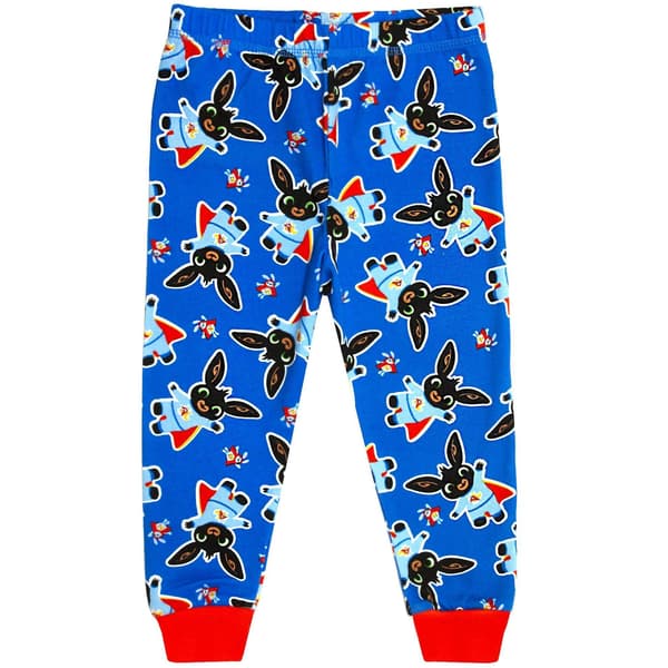 Bing Bunny Drenge Langt Pyjamas Sæt 6-7 år Grå/Blå/Rød Grey/Blue/Red 6-7 Years