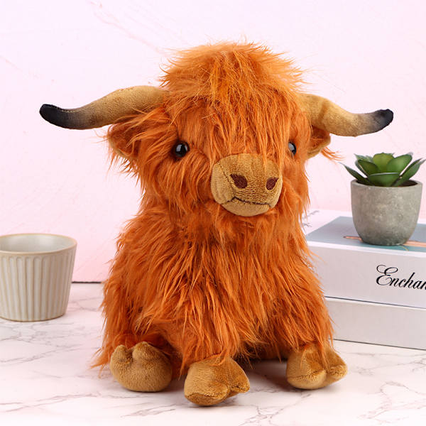 Simulointi Lehmän Pehmolelu Pehmeä Täytetty Highland Lehmän Pehmolelu xZ