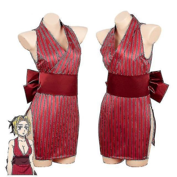 Anime Demon Slayer Makiwo Costume Uzui Tengen Wives Uniform Dress Entertainment District A M