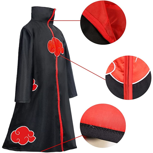 Akatsuki Itachi Kostymkappa Cosplay Cos Akatsuki Uchiha Itachi -