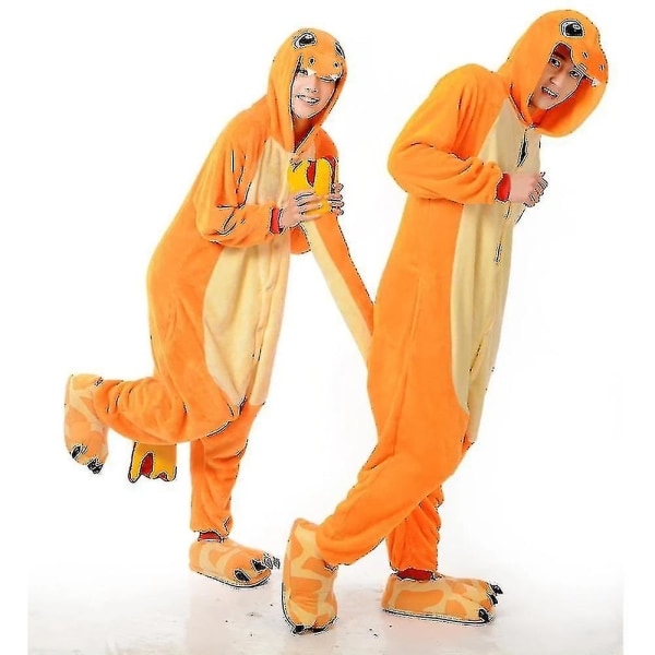 Dinosaurusasu Pyjama Onesie A Yellow XL