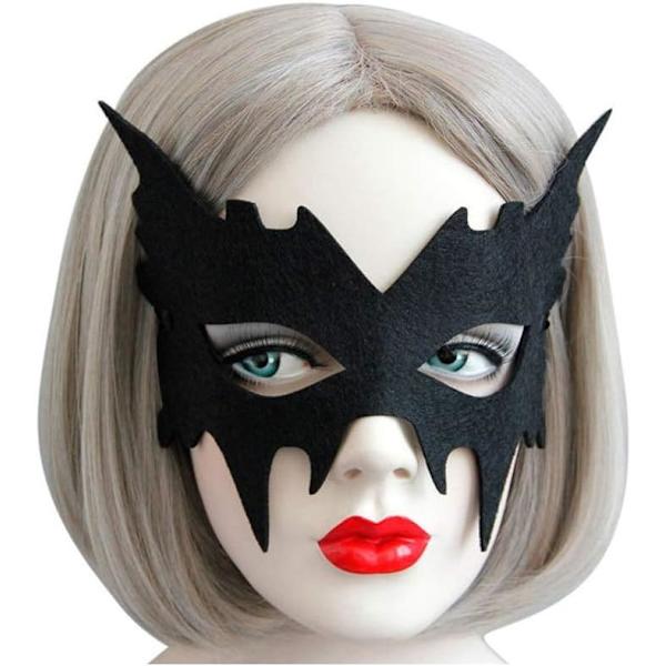 Baarimaskeraadi esitysnaamio musta naamio Halloween miehet ja naiset