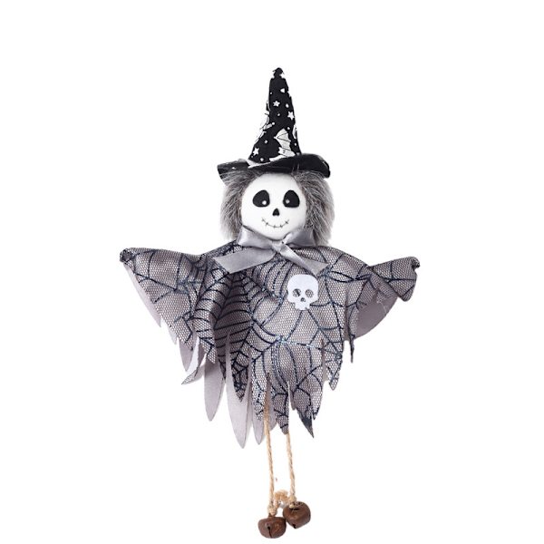 3 kpl Halloween riippuvat aave koristeet kurpitsa aave ruoho lentävä noita nukke tuuliviirit ripustus rekvisiitta koristeet piha terassi nurmikko puutarha ja Halloween juhla koristeet
