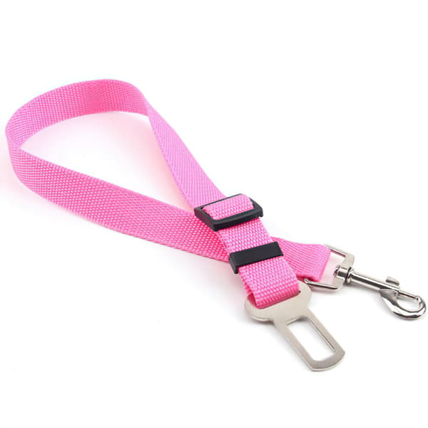 Juster Din Hunds Sikkerhet - Bilbelte! Rosa