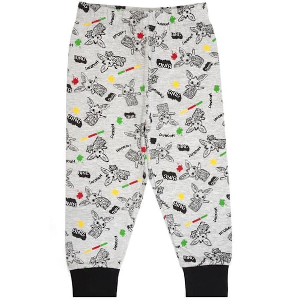 Bing Bunny Boys Its A Bing Thing Långärmad Pyjamas Set 2-3 Ye Grey/Black 2-3 Years