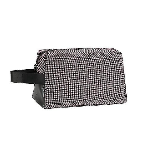 Resor Herr Toalettväska Kvinnor Kosmetisk Necessaire Case Vattentät Dam Sminkväska Beauty Wash Pouch Handväska-e W Style 3-Red