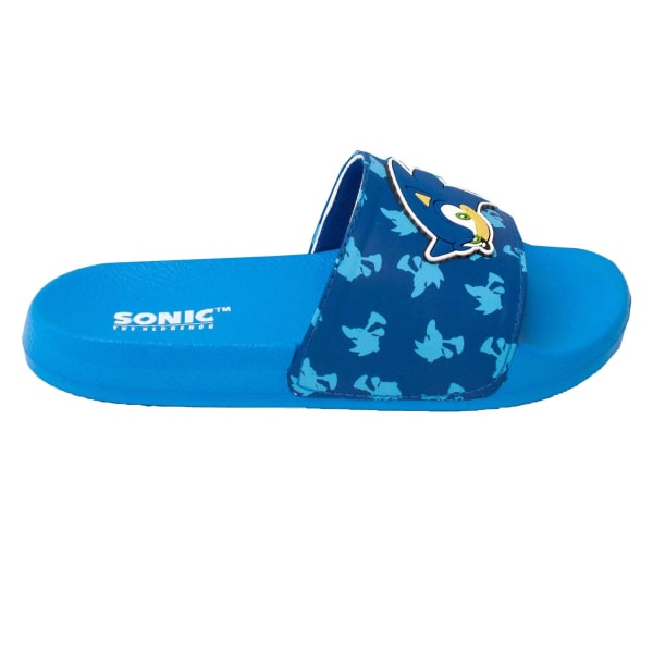 Sonic The Hedgehog Childrens/Kids Sliders . Blue 11 UK Child