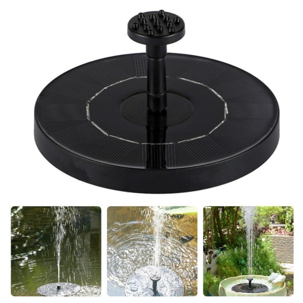 Solcelledrevet fontene - Vannfontene / Vannpumpe / Pumpe xZ black
