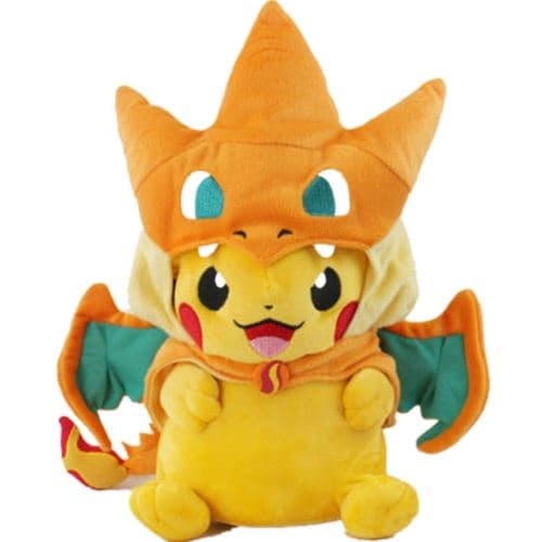 Peluche Pok¨ | mon Pikachu cosplay 25 cm - typ B W