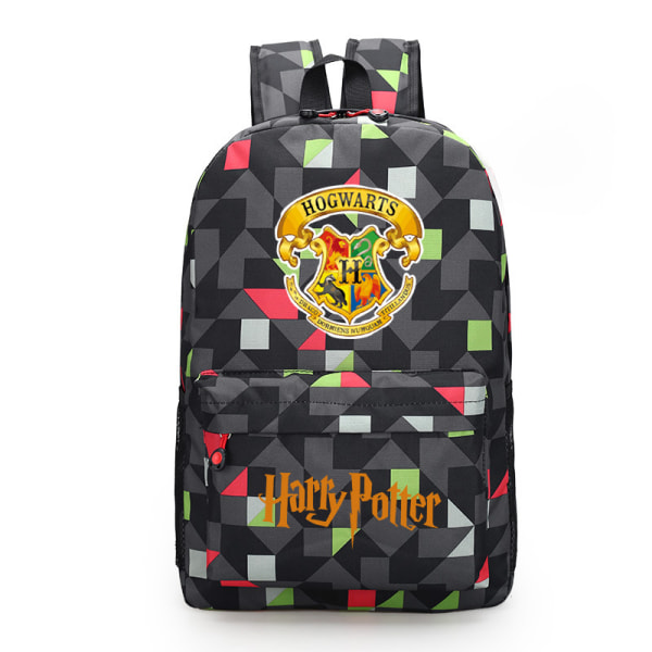 Harry Potter skolesekker rundt ryggsekk reise dataveske Y diamond red