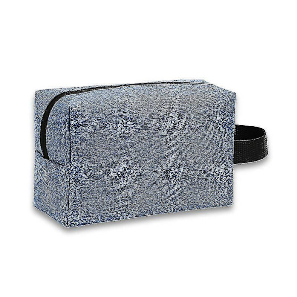 Resor Herr Toalettväska Kvinnor Kosmetisk Necessaire Case Vattentät Dam Sminkväska Beauty Wash Pouch Handväska-e W Style 2-Light Blue